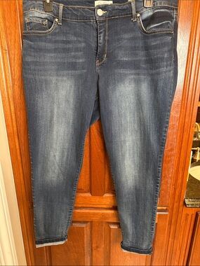 Jessica Simpson Dark Blue Ankle Jeans